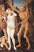 Hans Baldung Grien Three Ages of Woman and Death 1510 Germany oil painting artist